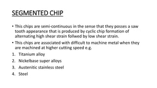 CHIP FORMATION | PPTX