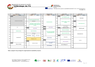 Pág. 1/1
“Be human, be eco: grow in a sustainable environment” 2019-1-IT02-KA229-062258_4
PIC 93801174
Note: program may c...