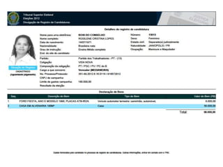 CANDIDATOS PT PV PCdoB