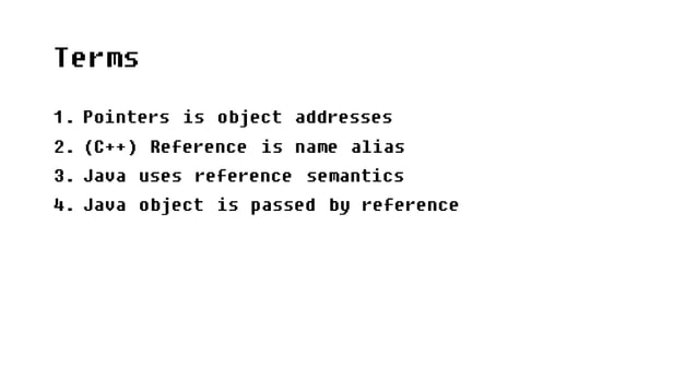 Pointers and References | PPT
