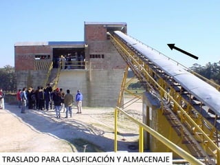 TRASLADO PARA CLASIFICACIÓN Y ALMACENAJE 