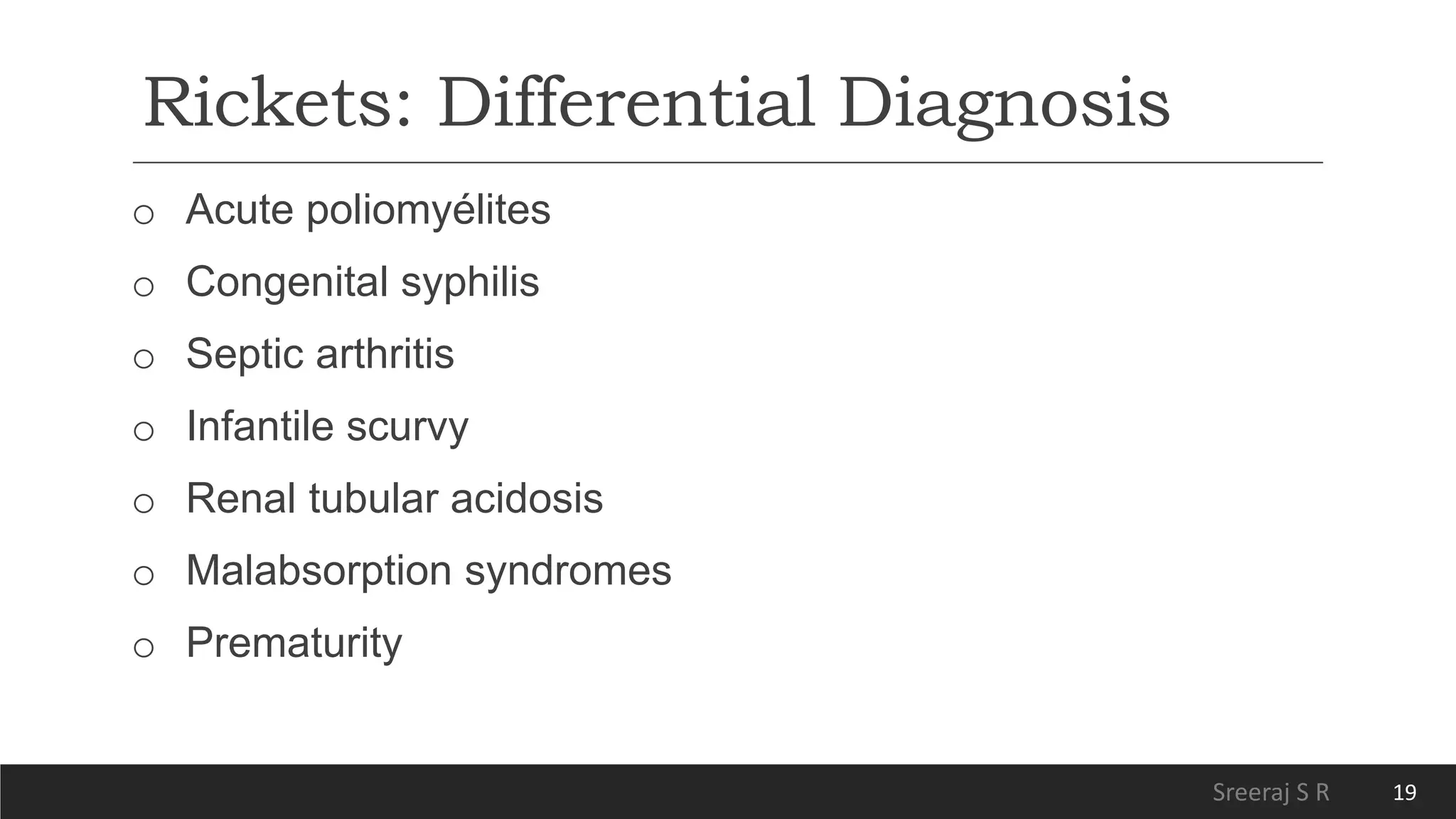 Physiotherapy for Rickets and Osteomalacia | PPTX