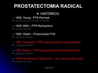 PROSTATECTOMIA RADICAL ,[object Object],[object Object],[object Object],[object Object],[object Object],[object Object],[object Object],[object Object],[object Object],[object Object],[object Object],[object Object],[object Object]
