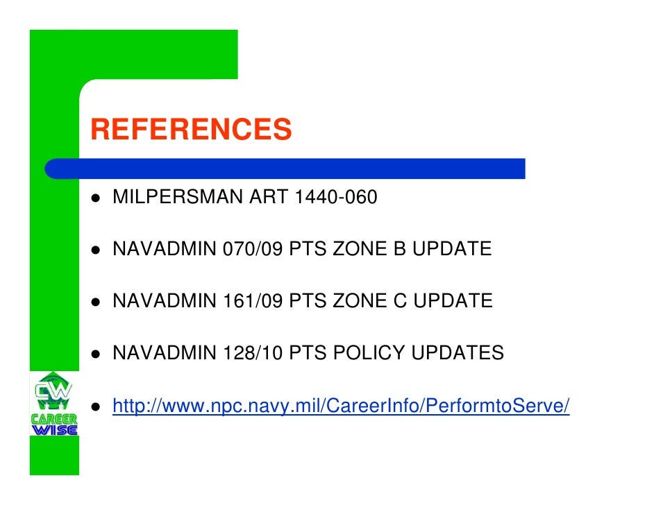 Perform To Serve (Navy Career Wise Training)