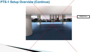 POWER TEST FAIL PTS OK CONSOLE 1 CONSOLE 3
PTS-1 Setup Overview (Continue)
POGO Pins
 