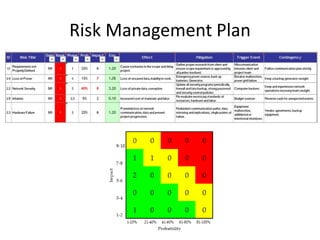 Risk Management Plan
 
