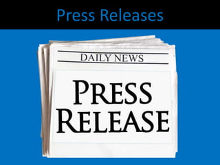 Press Releases
 
