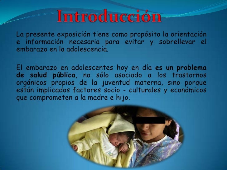 Embarazo Adolescente