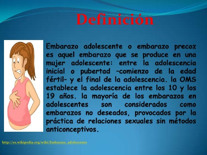 Embarazo Adolescente