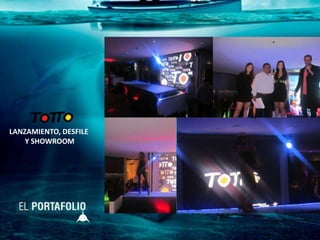 LANZAMIENTO, DESFILE
Y SHOWROOM
 