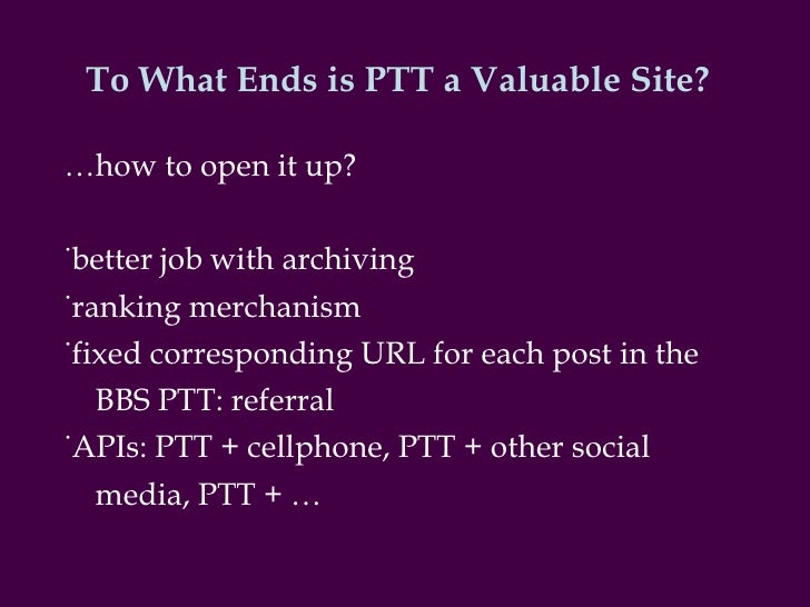 Ptt In Close Shot