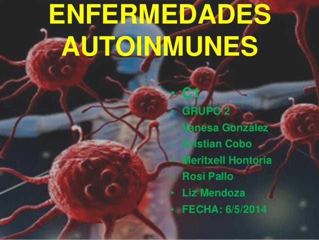 Resultado de imagen para que son la enfermedades autoinmunes