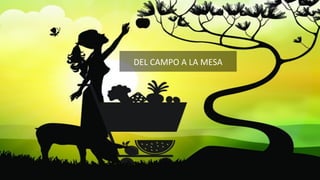 DEL CAMPO A LA MESA
 