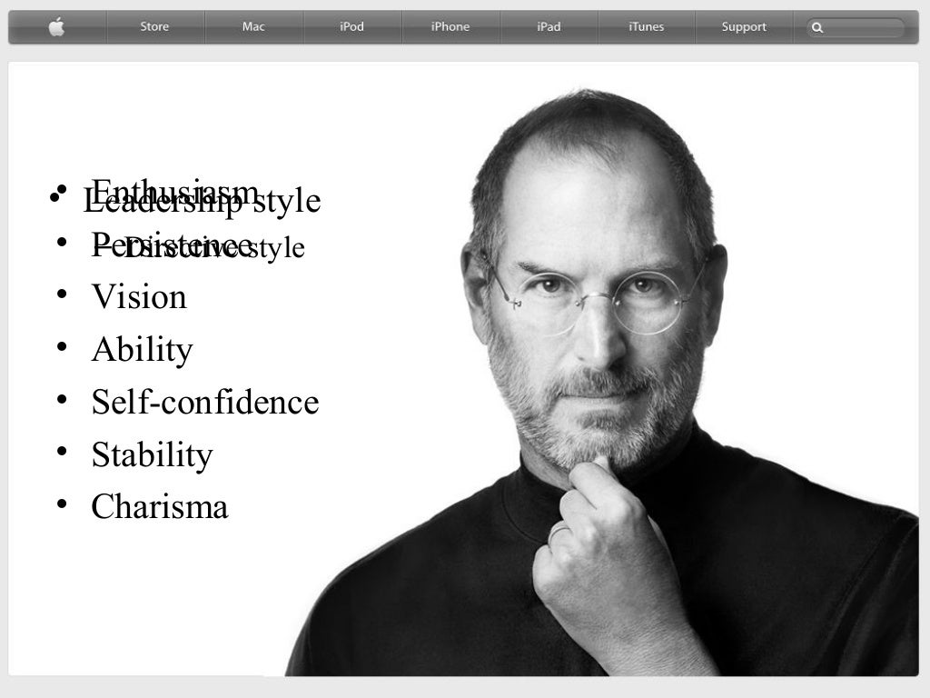 Ptt steve job's leadership skills ins 301