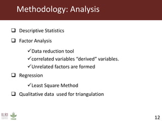 Influence of information sharing within the Tanzania Dairy Development Forum on nurturing regional platforms