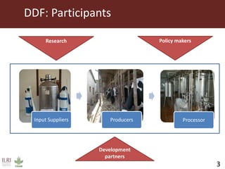 Influence of information sharing within the Tanzania Dairy Development Forum on nurturing regional platforms