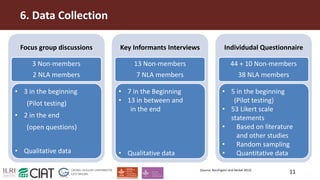 Influence of trust on capacity development within the members and influenced groups of the Nicaraguan Learning Alliance