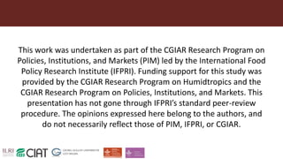 Influence of trust on capacity development within the members and influenced groups of the Nicaraguan Learning Alliance