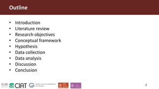Influence of trust on capacity development within the members and influenced groups of the Nicaraguan Learning Alliance