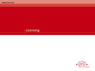 Licensing 