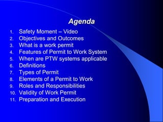 Work permit of fire and safety engineering | PDF