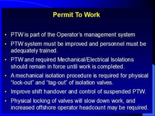 Work permit of fire and safety engineering | PDF