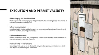 Comprehensive PTW Training: Ensuring Safe Work Permit Procedures and ...