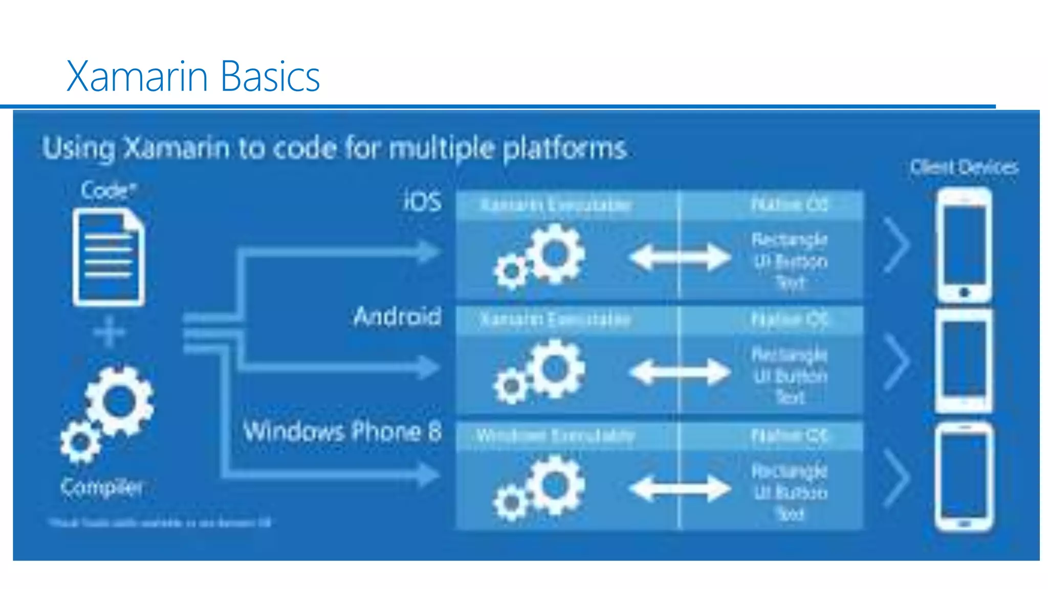 Xamarin Basics
 