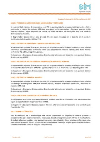 Guía para la elaboración del Plan de Ejecución BIM | PDF