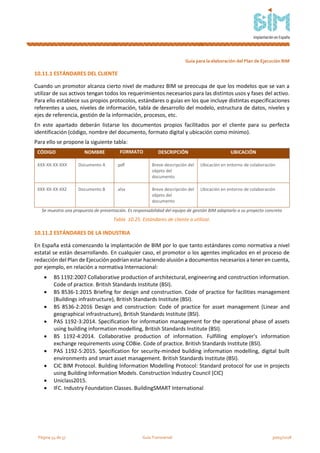 Guía para la elaboración del Plan de Ejecución BIM | PDF
