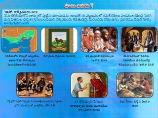 “అపో. కార్య ములు 22:3
నేను కిలికియలోని తార్సు లో పుట్టిన యూదుడను. అయితే ఈ పట్ిణములో గమలీయేలు పాదములయ౉దద పెరిగి,
మన పితర్సల ధర్మ శాస్త్ర్ంబంధమగు నిష్ఠయందు శిక్షితుడనై, మీర్ందర్స నేడు ఉనన ప్పకార్ము దేవుని గూరిి
ఆ్క్తరడనైయండి
* +.
  
y(.22:3,28)
M > (*3:5)  + 
(. 23:6)
 >.
><=<
>+ (. 22:3)
 .y+.
y <.(1=7:8)
<.y
. 
y(. 23:16)
(.
18:3)
 