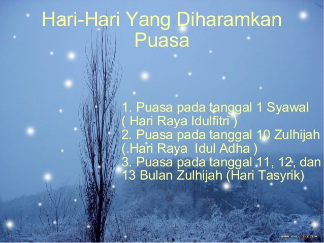 [AGAMA] Puasa (Jenis-Jenis, Syarat, Rukun, Sunnah Puasa, dll)