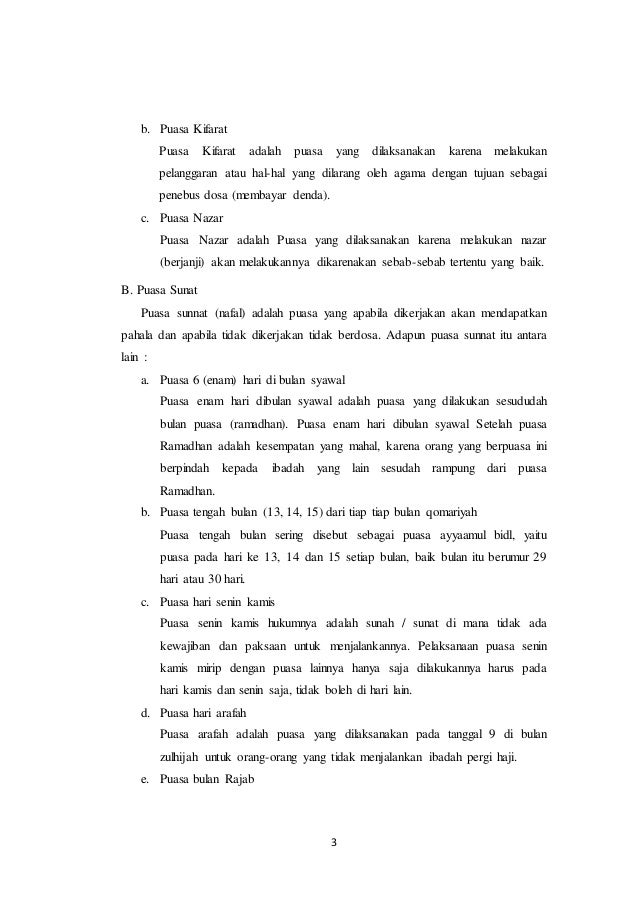 Puasa Bagian Dari Rukun Islam