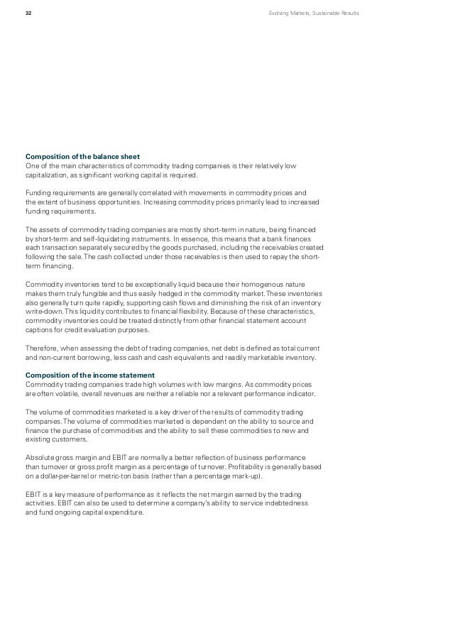 Risk Management And Financial Reporting For Commodity Trading 2013