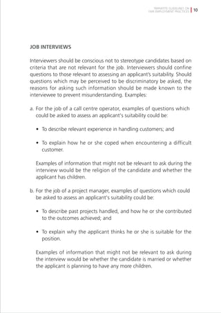 Pub - Fair Employment Practice - English