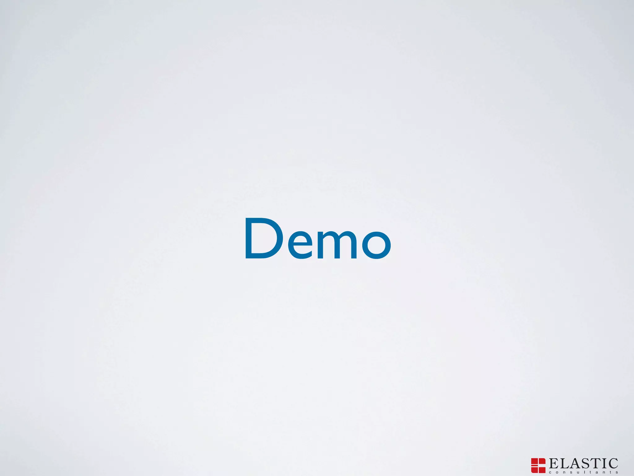 Demo
 