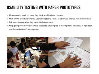 Paper Prototyping | PDF