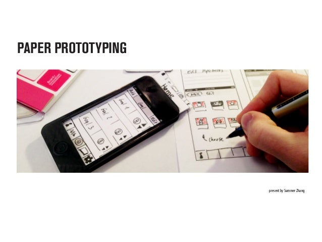 paper prototyping paper prototyping