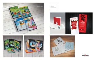 PUBACCENT 
Self-promo 
Cartes de souhaits  