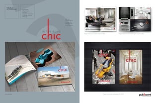 MEUBLES 
JCPERREAULT 
Chic été 2012 Pages couvertures catalogues Chic 2013 
Refonte 
de l’identité et 
du logo chic 
ainsi que celui 
de JCPerreault 
Pages intérieures meubles automne 2013 Pages intérieures électroménagers automne 2013 
Catalogues 
Magazines et 
journaux 
Pochette corporative 
Habillage camions 
Affichage 
 