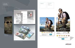 Carte invitation 
Tournoi de golf 
Carte de Noël 
Envoyée aux fournisseurs 
Programme récompenses employés 
COMPLEXES 
FUNÉRAIRES 
YVES LÉGARÉ 
ESSILOR B2B_Magazines 
spécialisés 
Affiche 
grandeur nature 
 