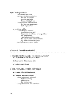 Publicité en action