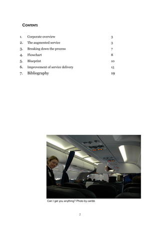 The British Airways service delivery process