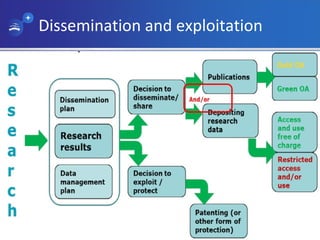 Dissemination and exploitation
13
 