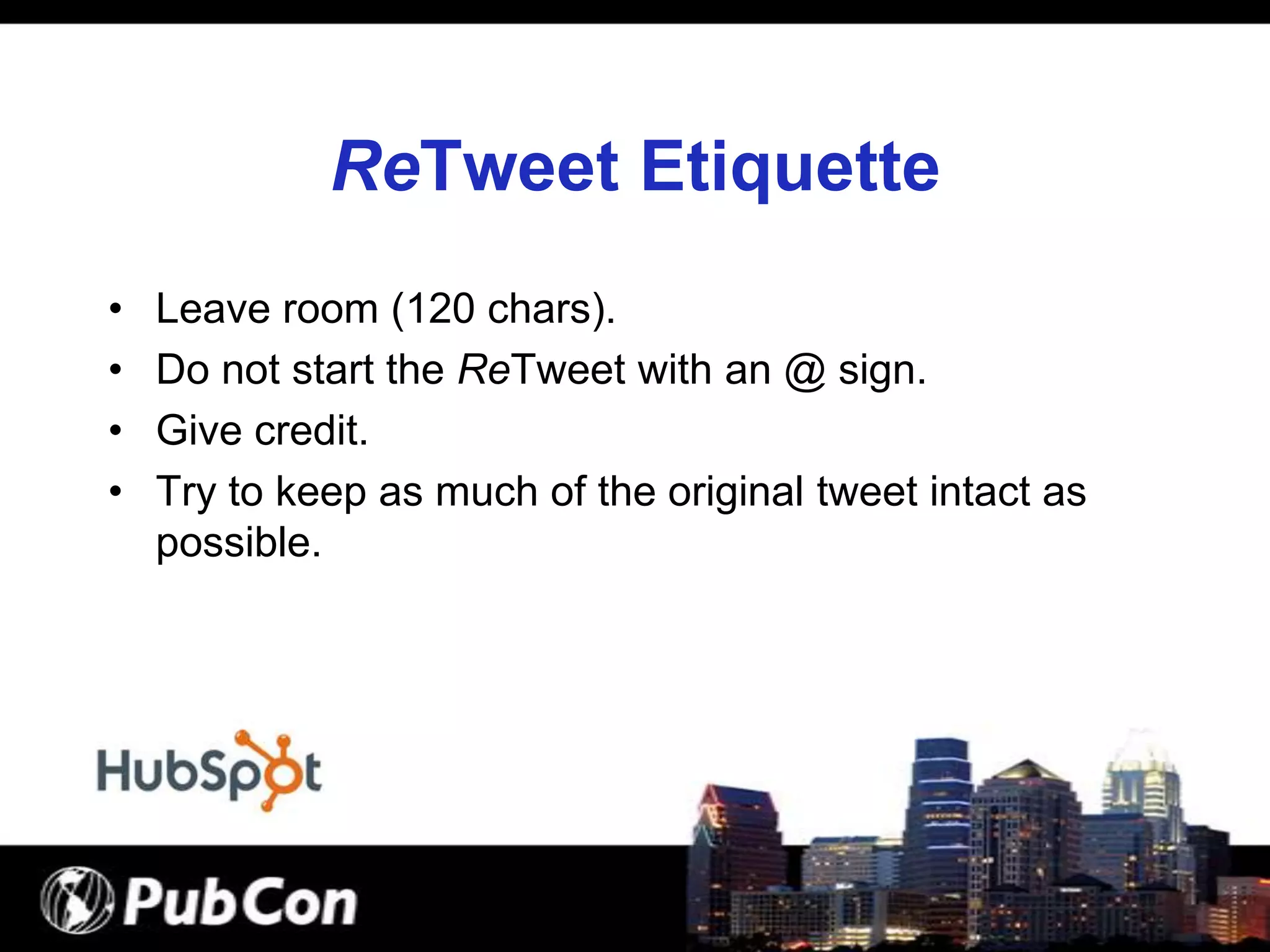 How to Get ReTweeted