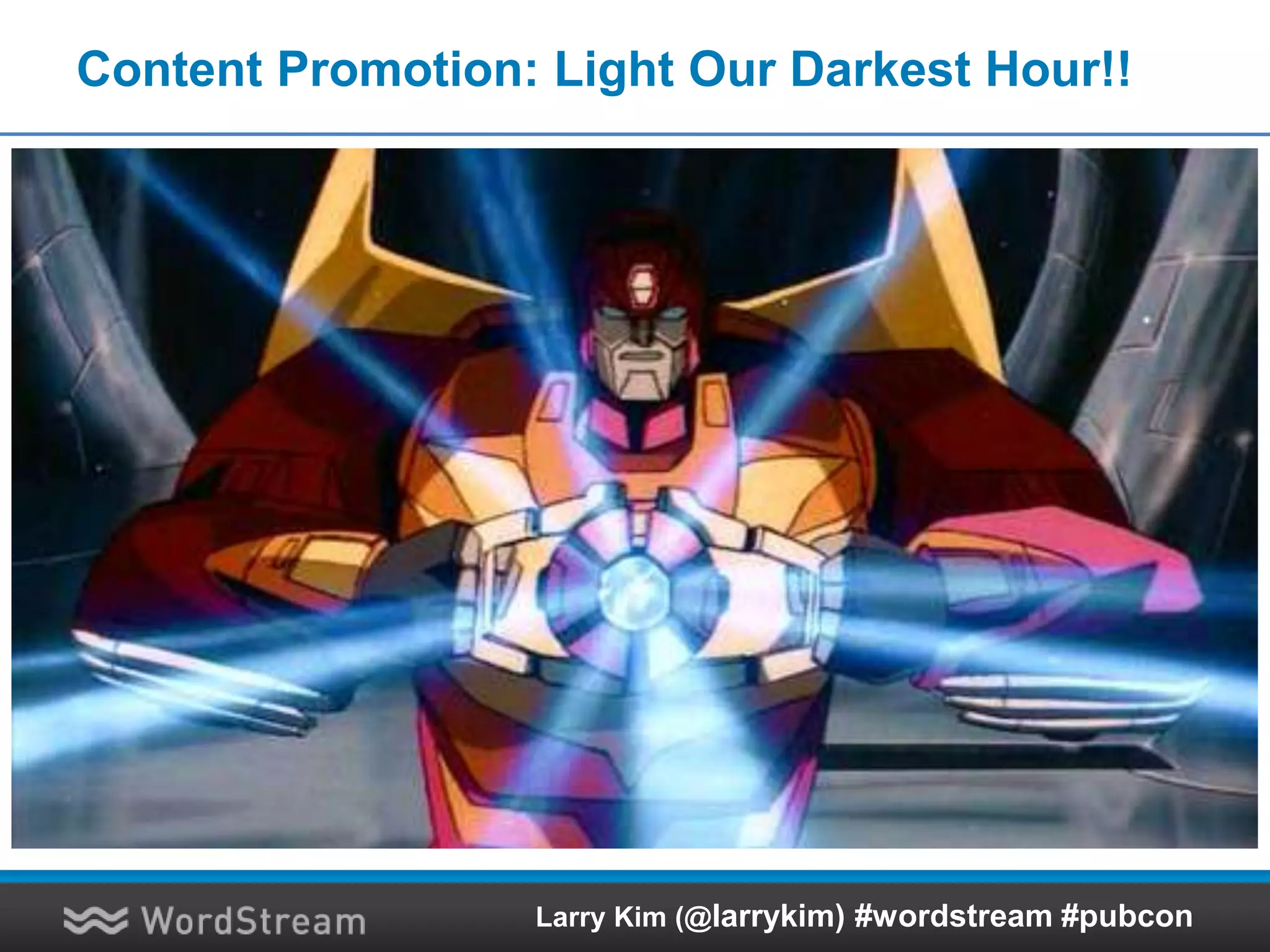 Your Questions
Thank You PUBCON!
Benchmark your AdWords account today!
http://www.wordstream.com/google-adwords
Larry Kim
lkim@wordstream.com
http://twitter.com/larrykim
Larry Kim (@larrykim) #wordstream #pubcon
 