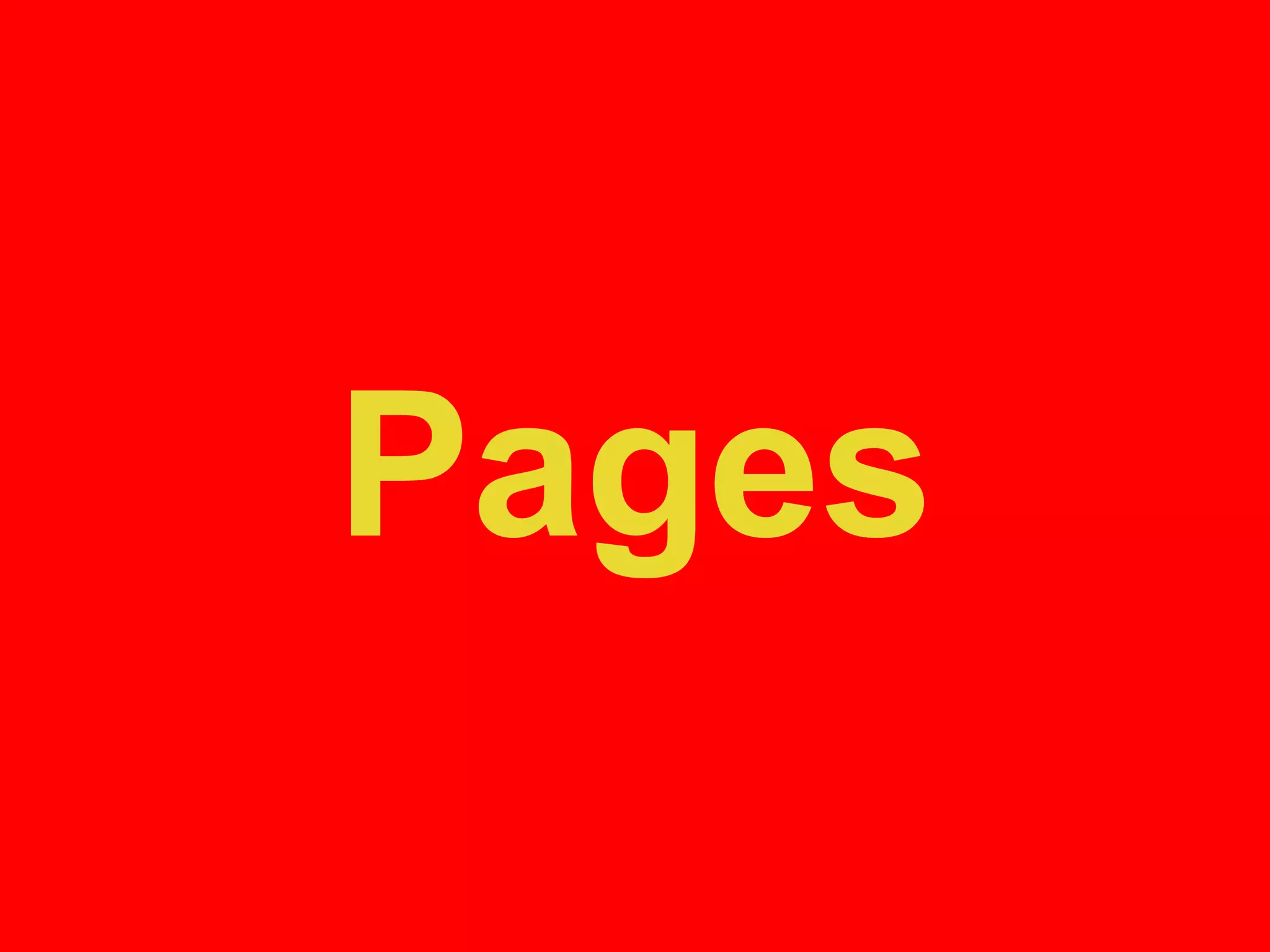 Pages 