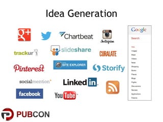 Idea Generation
 