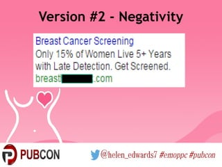 Version #2 - Negativity
 