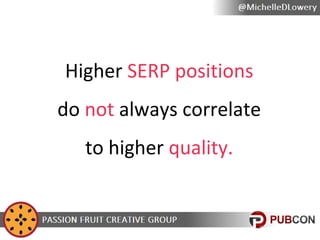What is High-Quality Content, Anyway? PubCon Austin 2014